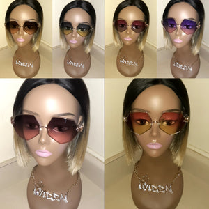 Women's Butterfly Angled Shades